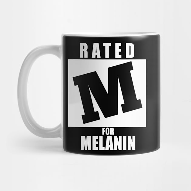 Rated M for Melanin by blackartmattersshop